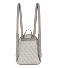 GUESS MANHATTAN 2 Kleiner Rucksack mit 4G-Pfingstrosen-Logo Logo in dunklem Taupe - Damentaschen - 3