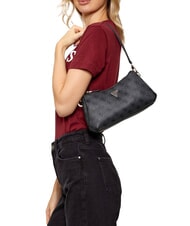 GUESS NOELLE 2 Schultertasche, Umh&auml;ngetasche Kohle - Damentaschen - 6