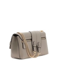GUESS YESBA Schultertasche mit &Uuml;berschlag, Umh&auml;ngetasche dunkles Taupe - Damentaschen - 2