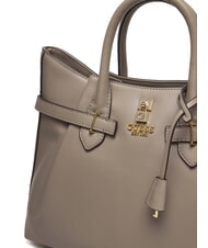 GUESS YESBA Handtasche mit Schulterriemen dunkles Taupe - Damentaschen - 4