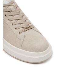 GUESS ELBA  Leder-Sneakers BEIGE - Herrenschuhe - 3