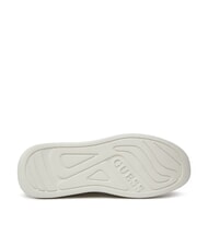 GUESS ELBA  Turnschuhe wei&szlig; beige braun - Herrenschuhe - 7