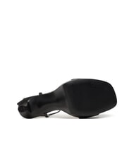 GUESS HENDORA Hohe Ledersandalen mit Plateau SCHWARZ - Damenschuhe - 6