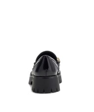 GUESS ALMER Mokassins mit Ketten- und Strasslogo SCHWARZ - Damenschuhe - 5