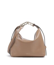 FURLA TONIE Kleine Ledertasche mit Schulterriemen Toffee - Damentaschen - 4