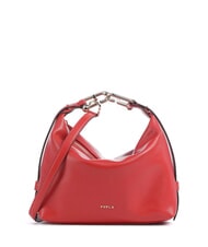 FURLA TONIE Kleine Ledertasche mit Schulterriemen m1 rot - Damentaschen - 4