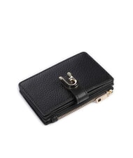 FURLA IDEA Lederkartenetui mit M&uuml;nzfach Schwarz - Brieftaschen Damen - 3