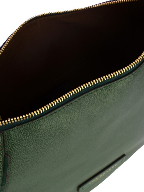 DOMITILLA Hobo-Schultertasche aus Leder goldfarbener Malachit - Damentaschen