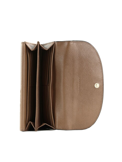 ELISABETTA Gro&szlig;e Ledergeldb&ouml;rse mit Klappe Auster Abb. Gold - Brieftaschen Damen