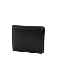 THE BRIDGE GIACOMO Lederkartenetui mit Klappe schwarz / mattes dunkles Ruthenium - Brieftaschen Herren - 3