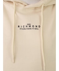 JOHN RICHMOND KAHIN Hoodie mit lockerer Passform wei&szlig;e Kappe - Sweatshirts Herren - 3