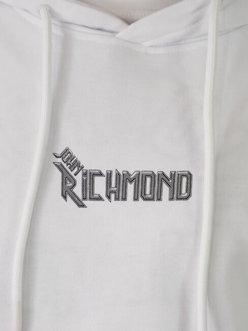 KANI Kapuzenpullover mit Tasche Weiss - Sweatshirts Herren