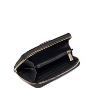 GUESS LAUREL 2 Mittelgro&szlig;e Geldb&ouml;rse mit Saffiano-Muster - Brieftaschen Damen