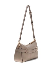 GUESS YESBA Kleine Schultertasche mit Anh&auml;nger dunkles Taupe - Damentaschen - 2