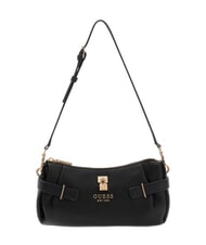 GUESS YESBA Kleine Schultertasche mit Anh&auml;nger SCHWARZ - Damentaschen - 3