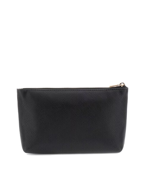 LAUREL 2 Saffiano-Clutch mit Manschette SCHWARZ - Damentaschen