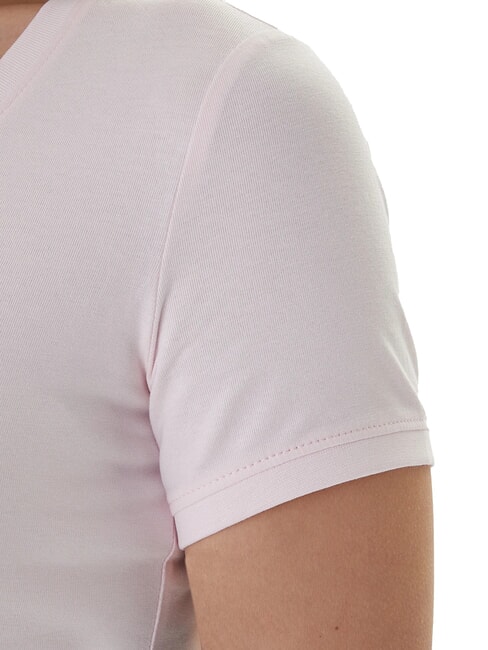 MINI TRIANGLE T-Shirt mit V-Ausschnitt Zartrosa - T-Shirts und Tops f&uuml;r Damen