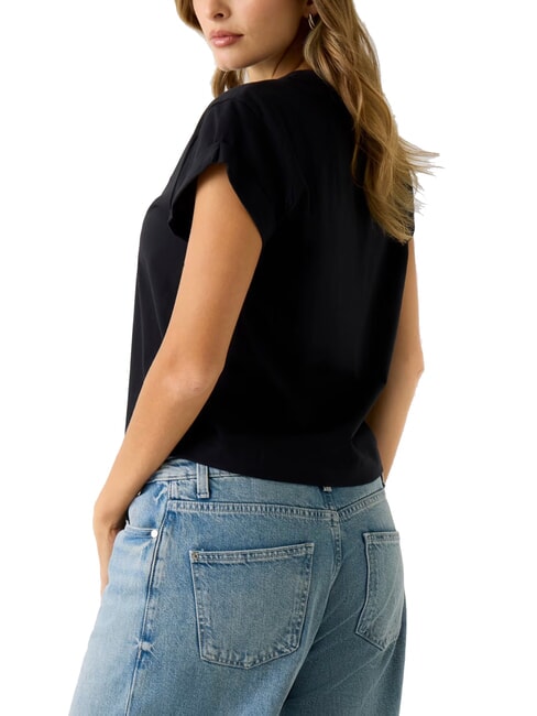 STARS T-Shirt mit Aufdruck und Nieten jetbla - T-Shirts und Tops f&uuml;r Damen