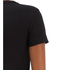 GUESS STUDS SCRIPT Schmal geschnittenes Kurzarm-T-Shirt jetbla - T-Shirts und Tops f&uuml;r Damen - 4