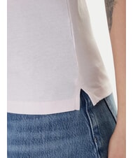 GUESS ORIGINAL LOGO Logo-T-Shirt Zartrosa - T-Shirts und Tops f&uuml;r Damen - 4