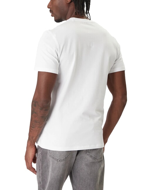 LOGO BOX Schmal geschnittenes Kurzarm-T-Shirt purwei&szlig; - Herren-T-Shirts