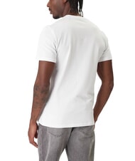 GUESS LOGO BOX Schmal geschnittenes Kurzarm-T-Shirt purwei&szlig; - Herren-T-Shirts - 2