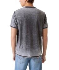 GUESS MARINE LOGO Kurz&auml;rmeliges T-Shirt mit Used-Look - Herren-T-Shirts