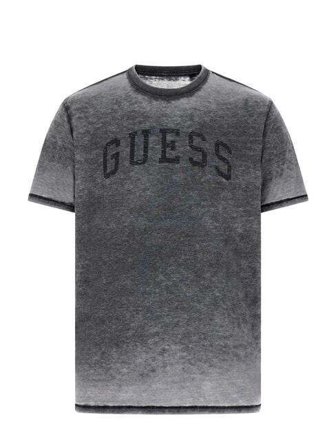 MARINE LOGO Kurz&auml;rmeliges T-Shirt mit Used-Look jetbla - Herren-T-Shirts