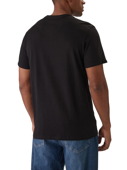 PAINTED TRIANGLE Kurzarm-T-Shirt in regul&auml;rer Passform jetbla - Herren-T-Shirts