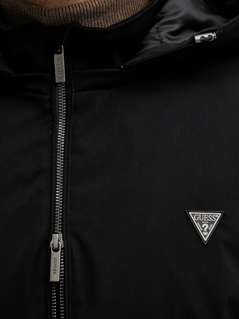 KNITTED Jacke mit Kapuze jetbla - Herrenjacken