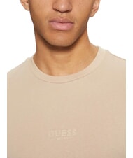 GUESS AIDY T-Shirt in der gleichen Farbe geschrieben neutraler Sand - Herren-T-Shirts - 3
