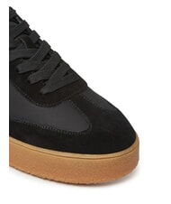 GUESS WIMAN Ledersneakers SCHWARZ - Herrenschuhe - 3