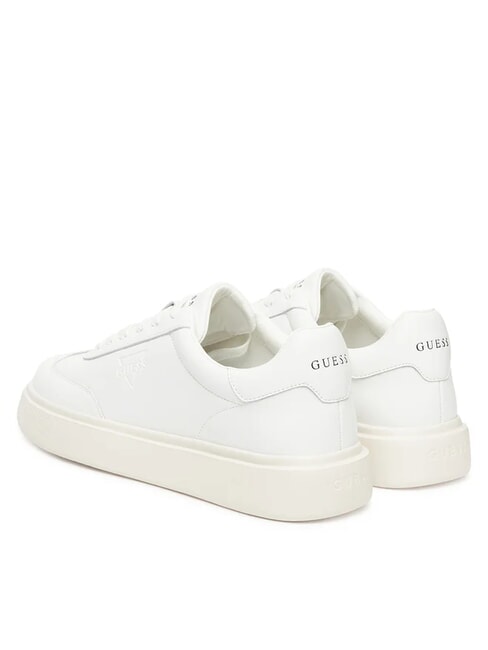 PLAZA Ledersneakers Wei&szlig; - Herrenschuhe