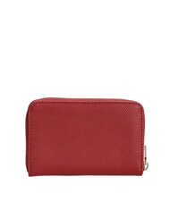 GUESS LAUREL 2 Mittelgro&szlig;e Geldb&ouml;rse mit Saffiano-Muster Granat - Brieftaschen Damen - 3