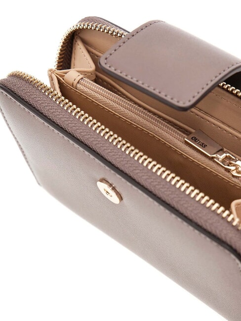 JANE Damengeldb&ouml;rse dunkles Taupe - Brieftaschen Damen