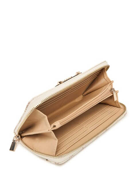 SILIA Rei&szlig;verschluss-Geldb&ouml;rse Vanille-Logo - Brieftaschen Damen