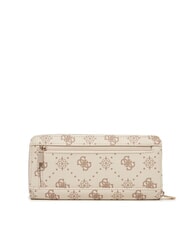 GUESS SILIA Rei&szlig;verschluss-Geldb&ouml;rse Vanille-Logo - Brieftaschen Damen - 3