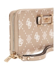 GUESS SILIA Rei&szlig;verschluss-Geldb&ouml;rse Keks-Logo - Brieftaschen Damen - 3