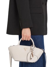 GUESS BOLENA Handtasche mit Schulterriemen STEIN - Damentaschen - 5