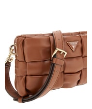 GUESS MARION Mini-Schultertasche COGNAC - Damentaschen - 3