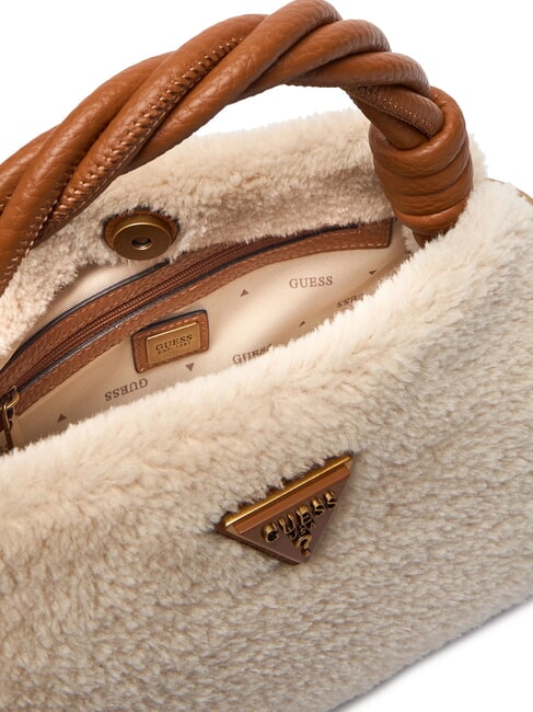 SHAIDA Handtasche mit Schulterriemen natur / cognac - Damentaschen