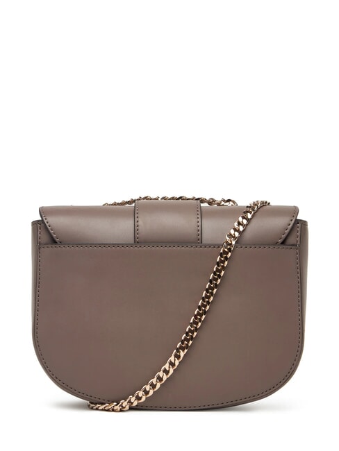JANE Mini-Schultertasche dunkles Taupe - Damentaschen