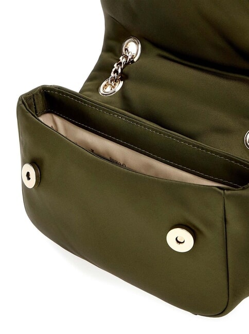 SUNETRA Mini-Schultertasche / Umh&auml;ngetasche Oliven - Damentaschen