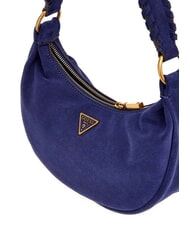 GUESS AMITA Schultertasche, Leder Mitternacht - Damentaschen - 3