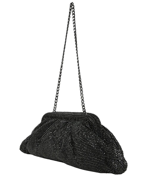 ZALINA Gro&szlig;e Clutch-Tasche SCHWARZ - Damentaschen
