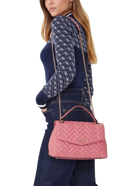 MELISANDRA Schultertasche / Umh&auml;ngetasche Begonie - Damentaschen