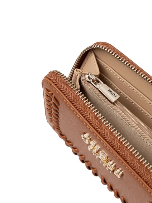 TATUM Mittelgro&szlig;e Geldb&ouml;rse mit Rei&szlig;verschluss Karamell - Brieftaschen Damen