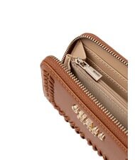 GUESS TATUM Mittelgro&szlig;e Geldb&ouml;rse mit Rei&szlig;verschluss Karamell - Brieftaschen Damen - 2