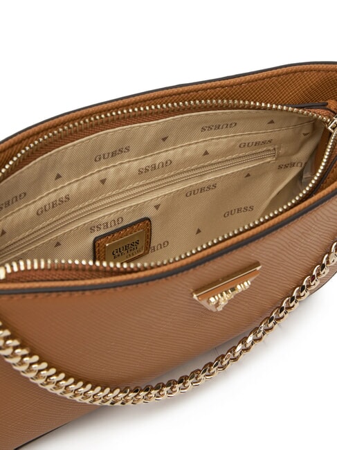 NOELLE 2 Umh&auml;ngetasche mit Kette leichter Cognac - Damentaschen