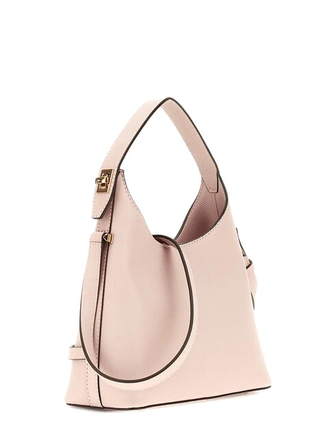 GIULLY 2 Tasche mit Saffiano-Print und Schultergurt ROSE - Damentaschen